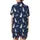 Christmas Pajamas: Whimsical Watercolor Penguin & Gift Print - Soft Polyester Sleepwear Satin Short-Sleeve Pajamas Set - 3