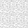 Women's Pure White Black Line Art Delicate Abstract Botanical Repeating Pattern Kid Satin Pajamas Set - 4