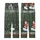 Bass Fisherman Family: Santa Ice Fishing Largemouth Bass 'Merry Fishmas' Poly-Spandex Sleep Set Kid Satin Pajamas Set - 3