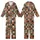 Women's Halloween Patchwork Sleep Set: Quilted Ghost Bat Pumpkin Skull Folk Art Design Kid Satin Pajamas Set - 1