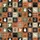 Women's Halloween Patchwork Sleep Set: Quilted Ghost Bat Pumpkin Skull Folk Art Design Kid Satin Pajamas Set - 4