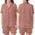 Women's Gentle Skin Loungewear: Rustic Terracotta Wildflower Print Bamboo Cotton Satin Short-Sleeve Pajamas Set - _ePMjOXyqj