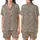 Bridesmaid Getting Ready Satin Pajamas: Personalized Monogram Swirl Floral Shorts Set Satin Short-Sleeve Pajamas Set - bN9YIK0dAR