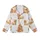 Goldendoodle & Labradoodle Fans: Festive Apricot Doodle Watercolor Christmas Pajama Pants Kid Satin Pajamas Set - 2