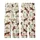 Vintage Art Lovers' Hand-Drawn Western Cowboy Cowgirl Galloping Desert Scene Cream Off-White Kid Satin Pajamas Set - 3