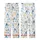 Hanukkah Celebrators' Whimsical Gnomes, Dreidels & Menorahs All-Over Print in Blue, Gold & White Kid Satin Pajamas Set - 3