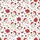 Holiday Animal Lovers' Whimsical Opossum Santa Hat Red & White Christmas Pattern with Poinsettias, Holly & Snowflakes Kid Satin Pajamas Set - 4