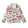 Festive  Pattern: Glitter Knit Leopard Reindeer Santa Holly Lights Satin Short-Sleeve Pajamas Set - 2
