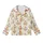 Whimsical Amigurumi Opossum Chicks: Crocheted Pastel Yellow Animal Print Pajamas Kid Satin Pajamas Set - 2