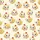 Whimsical Amigurumi Opossum Chicks: Crocheted Pastel Yellow Animal Print Pajamas Kid Satin Pajamas Set - 4