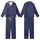 Refined Individuals' Dark Navy White Intertwined E M Script Monogram Repeating Pattern Kid Satin Pajamas Set - YoOof0FsE4