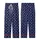 Refined Individuals' Dark Navy White Intertwined E M Script Monogram Repeating Pattern Kid Satin Pajamas Set - q9Jbn8tqQ1