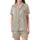 Personalized Bridesmaid & Bridal Sage Green Abstract Floral Satin Long Sleeve Sleep Set Satin Short-Sleeve Pajamas Set - 2