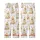 Golden Retriever Lover's Cream Pajamas: Hand-Painted Watercolor Christmas Lights Dog & Gold Star Kid Satin Pajamas Set - 2OIQBGFHAd