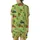 Christmas Enthusiasts' Whimsical Lime Green Pattern with Red Trucks, Forest Trees, Gingerbread Men, Pastel Pink & Purple Candy Satin Short-Sleeve Pajamas Set - JsuD193tl7