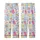 Girls' Groovy Pizza Pajamas: Pink Sleepover Print with Disco Balls - Playful Lounge Set Kid Satin Pajamas Set - 3