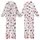 Winter Enthusiasts' Seamless Deep Cranberry Red & Dark Charcoal Grey Deer Pine Tree Snowflake Pattern Kid Satin Pajamas Set - cLnTDng4rP