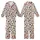 Women's & Family Playful Cow Print Pajamas: Organic Spot & Moo Face Silky Sleep Set Kid Satin Pajamas Set - 1