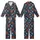 Women's Ocean Octopus Pajamas: Vintage Marine Life Print - Polyester Spandex Sleep Set Kid Satin Pajamas Set - YJFRhwDxs3