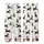 Women's Bernese Mountain Dog Christmas Pajamas Set: Cozy Illustrative Wreath & Santa Hat Print Kid Satin Pajamas Set - 3