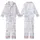 Sleepyhead's Whimsical Periwinkle Doodle All-Over Pattern Kid Satin Pajamas Set - KoebT8wHEW