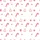 Holiday Enthusiasts' Bright Red White Flat Graphic Christmas Candy Cane Snowflake Tree Seamless Pattern Satin Short-Sleeve Pajamas Set - 4