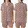 Women's Dusty Rose Minimalist Off-White Hand-Drawn Organic Shapes Pattern Satin Short-Sleeve Pajamas Set - VS9Y3PlJYs
