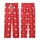 Great Dane XLarge Dog Pajama Pattern: Red Polka Dot Paw Print Digital Download with Zipper - A4/Letter/Poster Print Kid Satin Pajamas Set - VINZf3mvAE