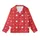 Great Dane XLarge Dog Pajama Pattern: Red Polka Dot Paw Print Digital Download with Zipper - A4/Letter/Poster Print Kid Satin Pajamas Set - r1PktdHbao