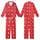 Great Dane XLarge Dog Pajama Pattern: Red Polka Dot Paw Print Digital Download with Zipper - A4/Letter/Poster Print Kid Satin Pajamas Set - xBXEC6raj2