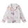 Girls' & Tweens' Slumber Party Pajamas: Whimsical Popcorn, Sleep Mask & Watercolor Elements Kid Satin Pajamas Set - 2