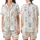Children's Room Decor: Praying Baby Animals in Pastel Pajamas Seamless Pattern Satin Short-Sleeve Pajamas Set - bafHCn2INm