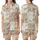 Bridesmaid Satin Pajamas: Champagne Flute & Rose Pattern – Bridal Sleep Set Kid Satin Pajamas Set - 1