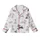 Miniature Schnauzer Lover: Cheerful Cartoon Gray Dog All-Over Print Pajama Set Kid Satin Pajamas Set - 2