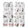 Miniature Schnauzer Lover: Cheerful Cartoon Gray Dog All-Over Print Pajama Set Kid Satin Pajamas Set - 3
