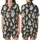Women's Playful Ghost Sleep Set: Whimsical Hand-Drawn Halloween Polyester Spandex Pajamas Satin Short-Sleeve Pajamas Set - 1