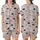 Gentle Aesthetic Lovers' Delicate Illustrative Pale Pink Muted Grey Navy Celestial Organic Pattern Satin Short-Sleeve Pajamas Set - OziLrAVJZQ