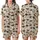 Women's Retro Cowgirl Pajamas: Hand-Drawn Bronc Rider & Saguaro Western Cotton PJs Satin Short-Sleeve Pajamas Set - 1
