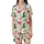 Family Wicked Whimsical Pajamas: Emerald Witch Hat & Fuchsia Bow Knit Set Satin Short-Sleeve Pajamas Set - 2