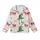Family Wicked Whimsical Pajamas: Emerald Witch Hat & Fuchsia Bow Knit Set Kid Satin Pajamas Set - 2