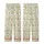 Childlike Aesthetic Adorers' Whimsical Hand-Drawn Teddy Bear Cottage Pattern: Light Brown, Pale Yellow on Creamy Off-White Kid Satin Pajamas Set - 3