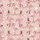 Women's Whimsical Pink Flamingo Christmas Sleep Set: Santa Hat & String Light Holiday Pattern Kid Satin Pajamas Set - 4