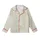 Women's Creamy Yellow Slate Grey Botanical Etching Rose Peony Butterfly Vine Pattern Kid Satin Pajamas Set - 2
