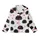 Family Long Sleeve Pajama Set: Whimsical Fluffy Black Cat Christmas Lights & Stars Pattern - Soft Polyester Spandex Sleepwear Kid Satin Pajamas Set - 2
