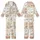 Bridesmaid Satin Pajamas: Champagne Flute & Rose Pattern – Bridal Sleep Set Kid Satin Pajamas Set - 1