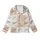 Bridesmaid Satin Pajamas: Champagne Flute & Rose Pattern – Bridal Sleep Set Kid Satin Pajamas Set - 2