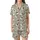 Farmer Girl's Sheep Pajama Set: Cute Cartoon Lambs & Stars Pattern - Soft Poly-Spandex Sleepwear Satin Short-Sleeve Pajamas Set - 2