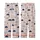 Gentle Aesthetic Lovers' Delicate Illustrative Pale Pink Muted Grey Navy Celestial Organic Pattern Kid Satin Pajamas Set - lp9B4WiqVn