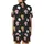 Popcorn & Pajamas Party: Whimsical Chalkboard Popcorn & Sleepwear Pattern Comfort Loungewear Set Satin Short-Sleeve Pajamas Set - 3