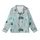 Farm Life Enthusiasts' Light Blue Hand-Drawn Minimalist Farm Vehicle Barn Pattern Kid Satin Pajamas Set - sJ5Kc1LqYa